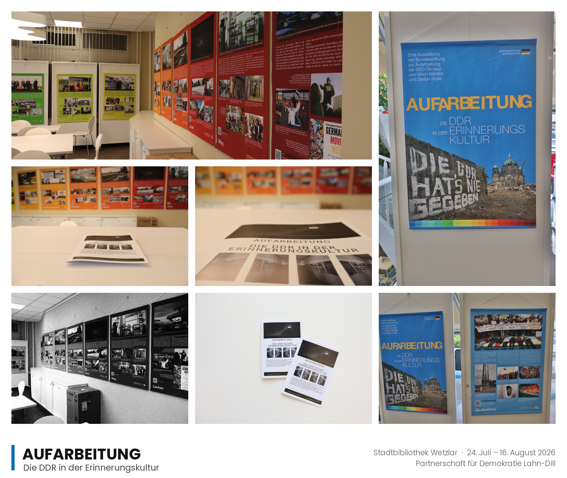 SED Ausstellung Stadtbibliothek Wetzlar